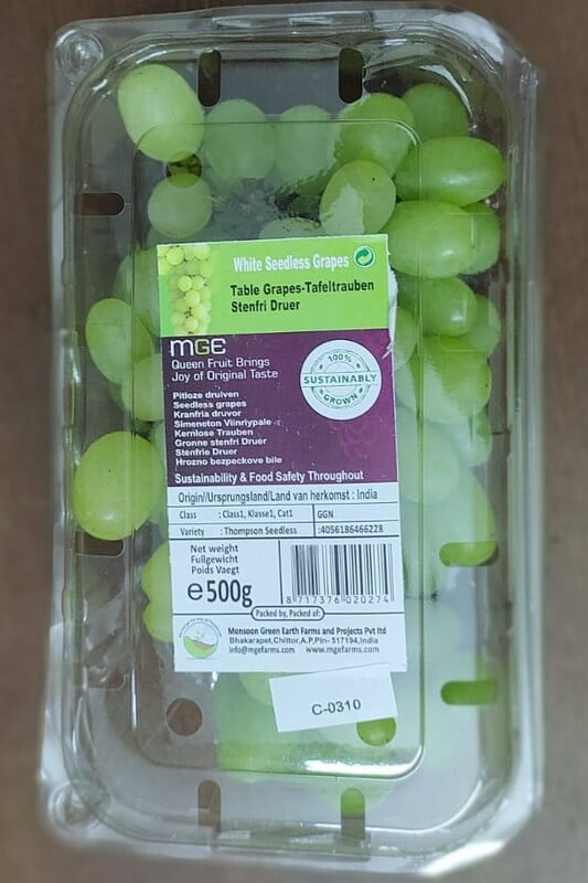Grapes Green (500gm)